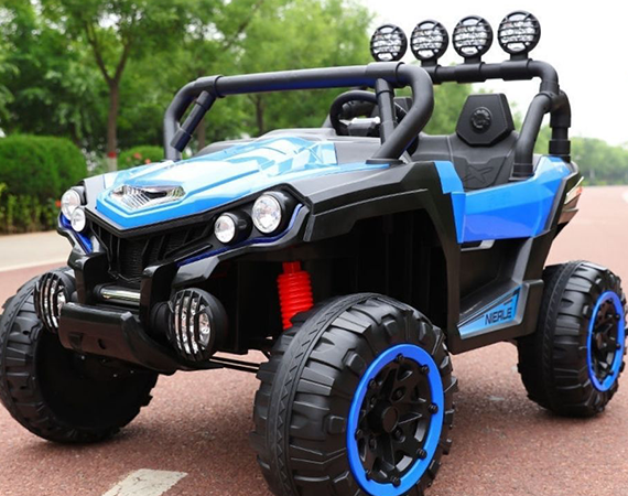 buggy 001 bleu avant